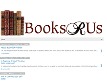 Tablet Screenshot of booksrusonline.com